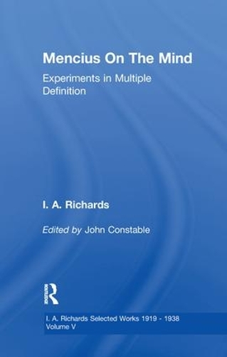 Mencius On The Mind V 5 (Paperback)