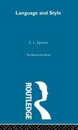 Language and Style - New Accents (Paperback)