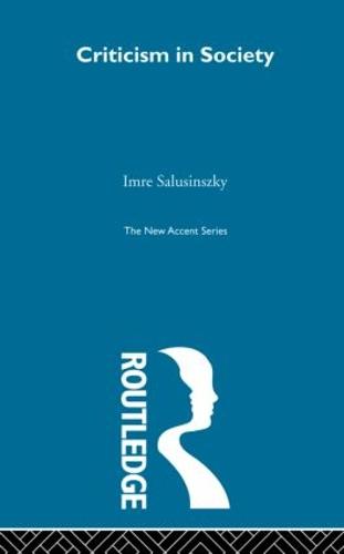 Criticism & Society (Paperback)