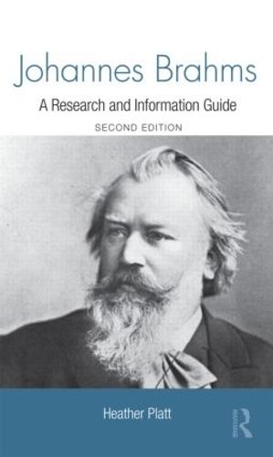 Johannes Brahms - Routledge Music Bibliographies (Hardback)