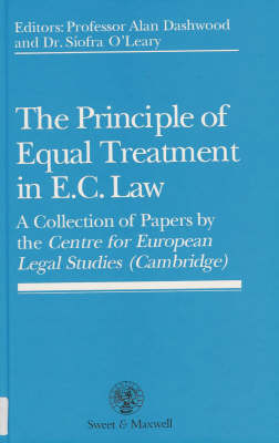The Principle of Equal Treatment in EC Law (Hardback)