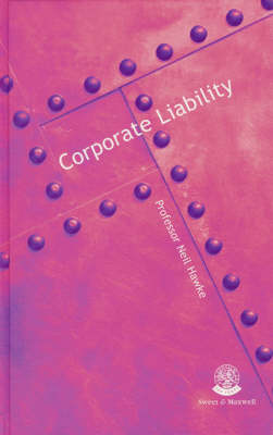 Corporate Liability (Hardback)
