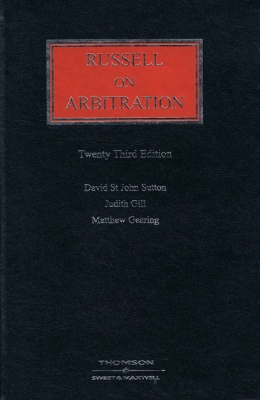 Russell on Arbitration (Hardback)