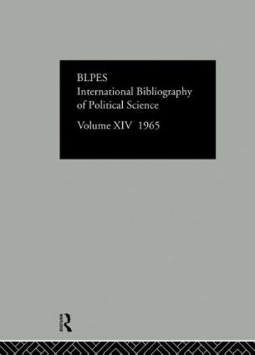 Intl Biblio Pol Sc 1965 Vol 14 (Hardback)