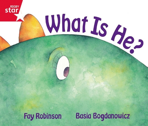Rigby Star Guided Reception Red Level: What is He? Pupil Book (single) - RIGBY STAR (Paperback)