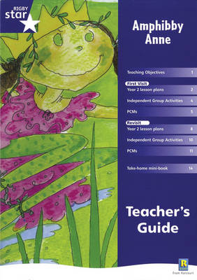 Rigby Star Shared Year 2 Fiction: Amphibby Anne Teachers Guide - RED GIANT (Paperback)