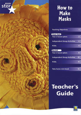 Rigby Star Shared Year 2 Non-fiction: How to Make Masks Teachers Guide - Red Giant (Paperback)