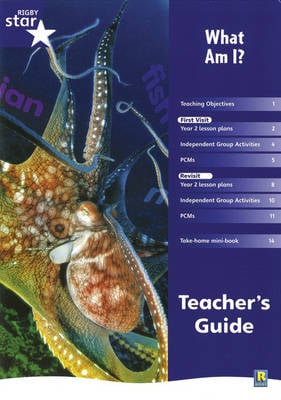 Rigby Star Shared Year 2 Non-Fiction: What Am I? Teachers Guide - RED GIANT (Paperback)