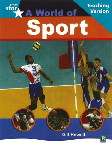 Rigby Star Non-Fiction Turquoise Level : A World of Sports Teaching Version Framework Edit - STARQUEST (Paperback)