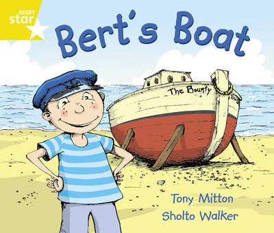 Rigby Star Guided Year 1/P2 Yellow: Bert's Boat (6 Pack) Framework Edition - Star Phonics Opportunity Readers (Paperback)