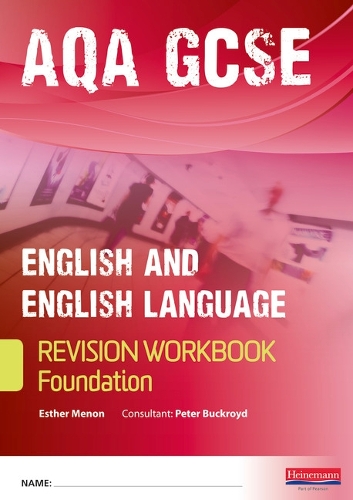 Revise GCSE AQA English/Language Workbook - Foundation - AQA GCSE English, Language, & Literature (Paperback)