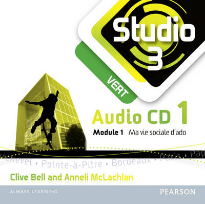 Studio 3 Vert Audio CD A (11-14 French) - Studio 11-14 French (CD-Audio)