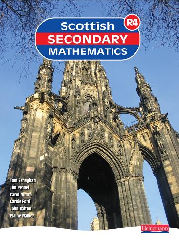 Scottish Secondary Mathematics Red 4 Student Book by Tom Sanaghan, Jim ...