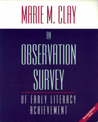 An Observation Survey of Early Literacy Achievement - READING RECOVERY (Paperback)