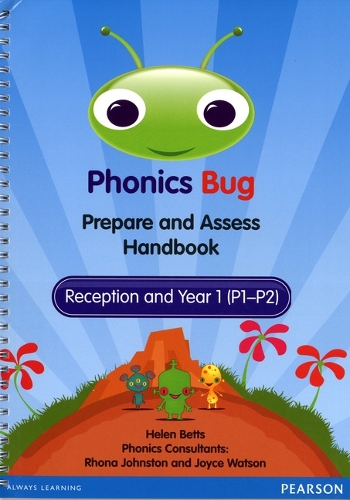 Phonics Bug Prepare and Assess Handbook - Phonics Bug (Spiral bound)