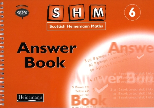 Scottish Heinemann Maths 6 Answer Book Waterstones