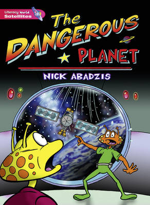 Literacy World Satellites Fict Stg 2 Guided Reading Cards Danger Planet Frwrk 6PK - Literacy World Satellites