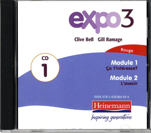 Expo 3 Rouge Audio CDs (pack of three) - Expo (CD-Audio)
