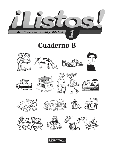 Listos! 1 Workbook B Pack of 8 - Listos for 11-14