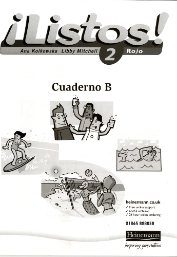 Listos! 2 Rojo Workbook (Pack of 8) - Listos for 11-14