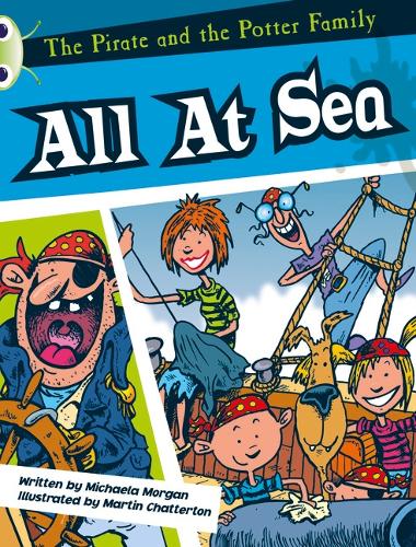 BC White A/2A The Pirate and the Potter Family: All at Sea - BUG CLUB (Paperback)