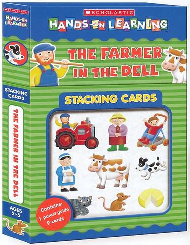 The Farmer in the Dell: Hands-on Learning Stacking Cards