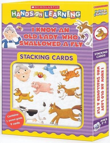 I Know an Old Lady Who Swallowed a Fly: Hands-on Learniing Stacking Cards
