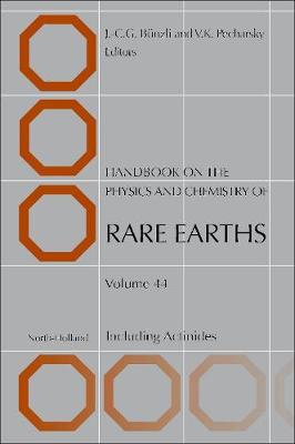 Handbook on the Physics and Chemistry of Rare Earths: Volume 44 - Handbook on the Physics & Chemistry of Rare Earths (Hardback)