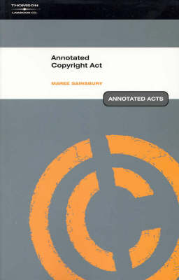 Annotated Copyright Act (Book)