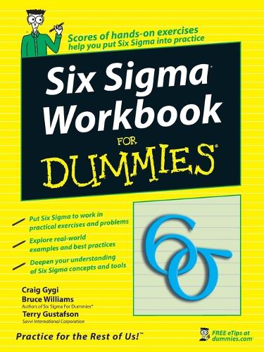 Six Sigma Workbook For Dummies (Paperback)