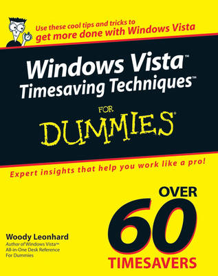 Windows Vista Timesaving Techniques For Dummies (Paperback)