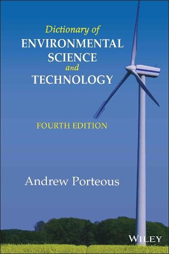 Dictionary of Environmental Science and Technology (Paperback)