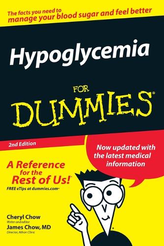 Hypoglycemia For Dummies (Paperback)