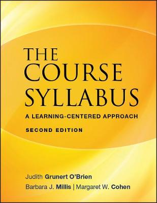 The Course Syllabus: A Learning-Centered Approach - JB - Anker (Paperback)