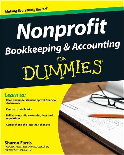 Nonprofit Bookkeeping and Accounting For Dummies (Paperback)