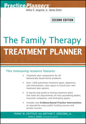 The Family Therapy Treatment Planner - PracticePlanners (Paperback)