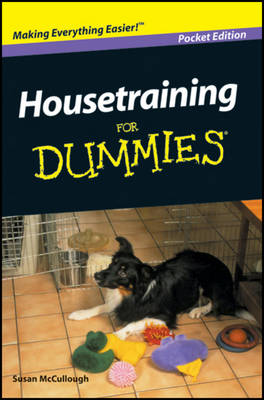 Housetraining For Dummies (Paperback)
