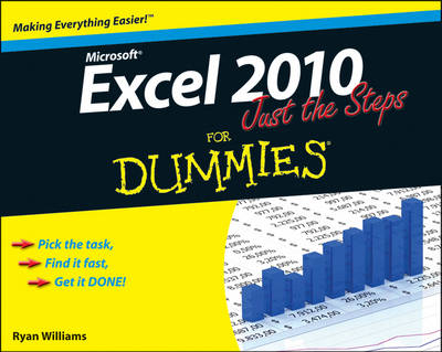 Excel 2010 Just the Steps For Dummies (Paperback)