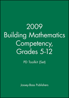Cover 2009 Building Mathematics Competency, Grades 5-12 PD Toolkit  (Paperback)