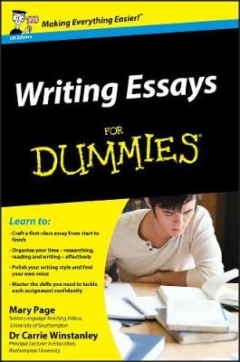 Writing Essays For Dummies (Paperback)