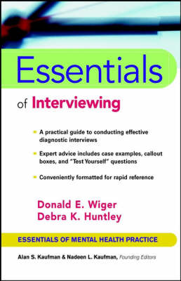 Essentials of Interviewing - Essentials of Mental Health Practice (Paperback)