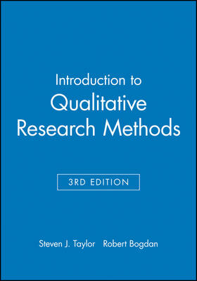 Introduction to Qualitative Research Methods: The Search for Meanings (Hardback)