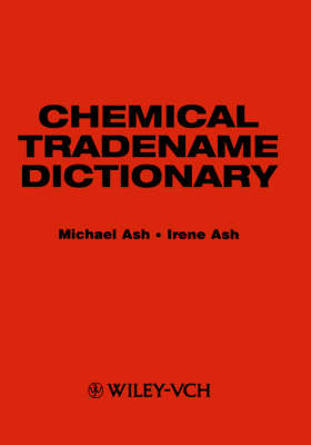 Chemical Tradename Dictionary (Hardback)