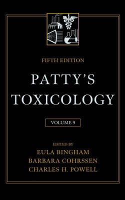 Patty's Toxicology: Cumulative Index for v.1-8 v. 9 (Hardback)