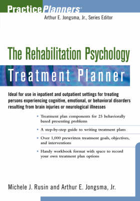 The Rehabilitation Psychology Treatment Planner - PracticePlanners (Paperback)
