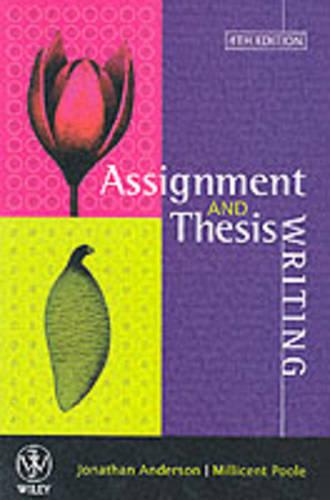 Cover Assignment & Thesis Writing
