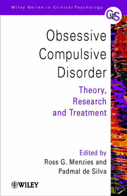 Obsessive-Compulsive Disorder: Theory, Research and Treatment - Wiley Series in Clinical Psychology (Paperback)
