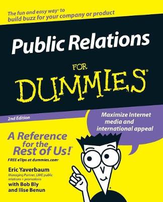 Public Relations For Dummies (Paperback)