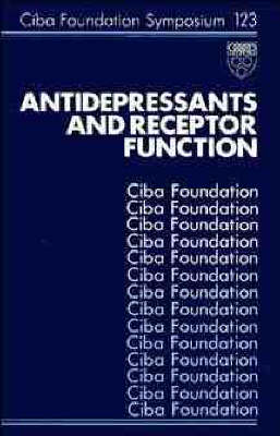 Antidepressants and Receptor Function - Ciba Foundation Symposium (Hardback)