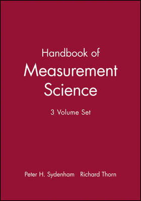 Cover Handbook of Measurement Science, 3 Volume Set - Handbook of Measurement Science